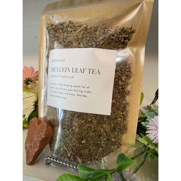 Organic Mullein Leaf Tea | Herbal Tea | Lung Cleansing Infusion - Picture 8 of 10